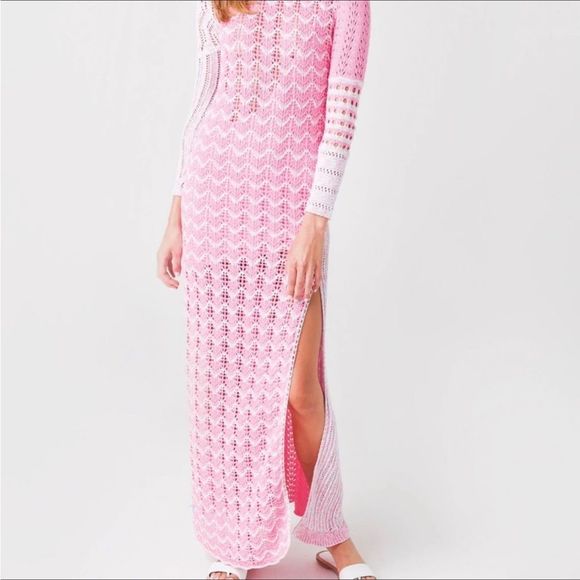 NEW Loveshackfancy tam maxi knit gown size medium - Picture 5 of 13